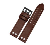 HASGTFM Sostituzione cinturino orologio in pelle stile adatto for Hamilton adatto for Khaki H77755533 H77616533 Accessori for orologi 20mm 22mm(B2,20mm)