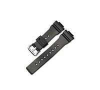 HASGTFM Sport Silicone Sostituzione della fascia di ricambio adatta for Casio Baby-G BA-110 120 111 112 Accessori for cinturini in gomma elastici e elasticizzati(Schwarz)