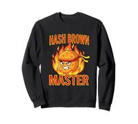 Hash Brown Master Divertente Felpa