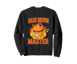 Hash Brown Master Divertente Felpa