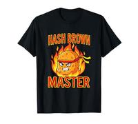 Hash Brown Master Divertente Maglietta