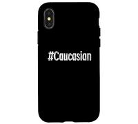 Hashtag Caucasico | Caucaso | Armenia Georgia Cecenia Custodia per iPhone X/XS