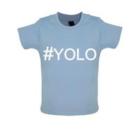 Hashtag Yolo - Bambino T-Shirt / Body - You Only Live Once Carpe Diem Hashtag