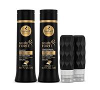 Haskell Kit Cavalo Forte Shampoo e Balsamo 300 ml + 2 Flaconi da Viaggio Paradea Travel 90 ml