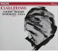 Haskil,C. - Mozart (Concertos No 9, 20, 23, 24; Rondo), Schumann (Concerto, Kinderszenen, Waldszenen, Variations Abbeg), Chopin (Concerto No 2) et Falla (Nuits dans les jardins d'Espagne)