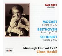 Haskil,Clara - Clara Haskil auf dem Edinburgh-Festival