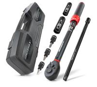 HASKYY Chiave dinamometrica 3/8", 10-60 Nm, chiave per candela, magnetica, 14-16 mm, con punte Torxbits T20, T30, T40, con adattatore di prolunga per auto, industria, moto, auto