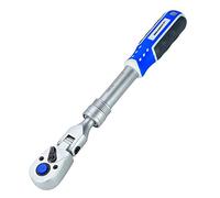 Haskyy Cricchetto telescopico da 3/8", 275-375 mm, cricchetto reversibile snodato, a dentatura fine, chiave a cricchetto.