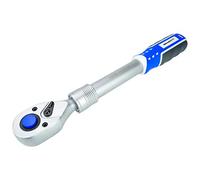 Haskyy CUK14-19 Cricchetto telescopico, cricchetto reversibile estensibile, 6,3 mm, 1/4"; 160-210 mm, dentatura fine, chiave a cricchetto