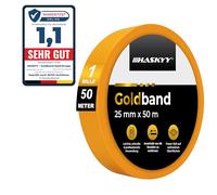 HASKYY Nastro per Mascheratura 25mm x 50m nastro Adesivo Professionale per Pittori, Nastro de Pittore per auto Carrozzeria
