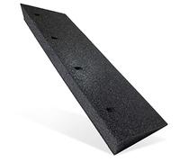 HASKYY Rampa per Marciapiede in Gomma, Larghezza 100 cm, Altezza 110 mm, Rampa per Soglia e Accesso per Auto, Sedie a Rotelle, Moto e Carrelli