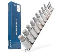 Haskyy - Set di 12 chiavi a bussola XZN M4, M5, M6, M8, M9, M10, M11, M12, M13, M14 ,M16, M18