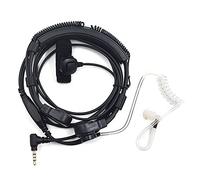 HASMI Microfono for cuffie microfono in gola PTT. Radio walkie-talkie in forma for yaesu