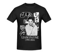 HASNTHA RIP Liam Payne 1993-2024 T Shirts Graphic Y2K Summer Short Sleeve T Shirts for Men Women Clothes