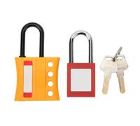 Hasp Bloccante In Nylon ABS Isolato Per Sicurezza Uso Chimico Industriale Luoghi Ad Alta Esplosione Con Design A 4 Fori E Raggio Di Blocco Cromato Resistente A Temperature Da 57℃ A