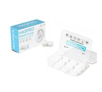 Haspro MOLD 6P Inserti auricolari sagomati bianchi - 6 paia