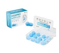 Haspro MOLD 6P Inserti auricolari sagomati blu - 6 paia