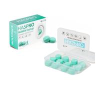 Haspro MOLD 6P Tappi per orecchie sagomati alla menta - 6 paia