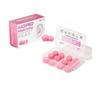 Haspro MOLD 6P Tappi per orecchie sagomati rosa - 6 paia