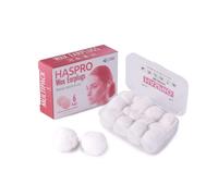 Haspro Tappi per orecchie in cera - 6 paia