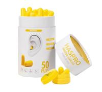 Haspro Tappi per orecchie Tube50 Giallo - 50 paia