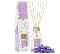 Hassett Green London Diffusore di Fragranza Just Lavender 100ml - Profumo per Ambienti Interni a Lunga Durata con 8 Canne in Rattan, Perfetto per Regali e Occasioni Speciali