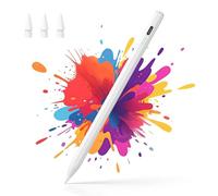 HSTT - Matita per iPad 2018-2025, ricarica rapida in 13 minuti, rifiuto del palmo, sensibilità all'inclinazione, penna stilo compatibile con iPad Pro 11"/12,9"/13", 11/10/9/8/7/6a generazione, Air 3-7