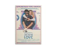 HASUEQWERURU Can't Buy Me Love Poster estetico da parete decorazione artistica da parete vintage su tela decorativa poster per soggiorno camera da letto camera da letto Derector 50 x 75 cm, senza