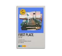 HASUEQWERURU First Place - Poster decorativo da parete con The Brook & The Bluff, decorazione artistica da parete in stile vintage, per soggiorno e camera da letto, 60 x 90 cm, senza cornice