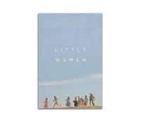 HASUEQWERURU Poster con piccole donne, decorazione artistica da parete in stile vintage, stampa decorativa su tela, poster decorativo per soggiorno e camera da letto, 60 x 90 cm, senza cornice