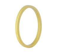 HASWARE Targa Con Numero Civico Galleggiante: 5 Pollici (12cm) Moderna Segnaletica Per Porte, Perfetta Per I Numeri Dell'Indirizzo Di Casa (0, D'oro)