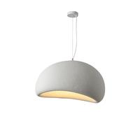 HASWEX Lampadario in stile Wabi-sabi giapponese Lampada sospensione moderna semplice Lampada sospensione classica bianca Lampada a sospensione regolabile in altezza Illuminazione sospensione creativa