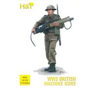 HAT 1/72 (20mm) WWII British Machine Guns Kit Non Verniciato