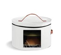 Hat Box Hat Storage Box Stackable Round Brim Hats Organizer Bag Container for Closet Travel Hat Boxes for Women Collapsible Cowb