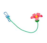 Hat Clip Hummingbird Feeder, Flower Shaped Bird Feeder, 13.78in Portable Garden Design, Decorative Feeding Station for Park, Backyard, Outdoor, Camping, Travel, Fishing
