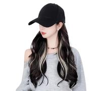 Hat di integrazione lungo -50 centimetri berretto per parrucca pre-stile per le donne design realistico linea linea | Copertura della testa di protezione solare per u