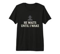 Hat Man Shadow Sleep Paralisi Shadow Figure Horror Maglietta Premium