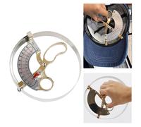 Hat Ruler Conveniente Compass Protable per il tipo di dimensione del