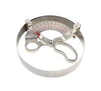 Hat Ruler - Strumento di misurazione della circonferenza della testa, striscia di dimensioni in plastica regolabile | Accessori facili da cucire, nastro flessibile per la creazione di ranghi per