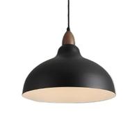 Hat-Shaped Metal Hanging Lamp Shade E27 Screw Single-Head Chandelier | Ceiling Light Fixtures for Living Room, Bedroom, And Bar Decoration(Dark)