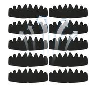 Hat Sweat Liner, Sweatband Pads, 10.35x3.9 inches Absorbent Octagonal Protectors Prevent Odor and Stains, Hat Liners for Men Women Sports Work Gym, Caps Helmets