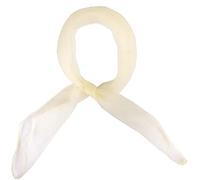 Hat To Socks Foulard Quadrato, Morbido e Leggero in Chiffon, per Collo e Capelli Stile Pin-Up Rétro per Ragazza e Donna (Crema)