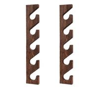 Hat Wall Organizer | 2 Piece Wood Wall Mount Display Vertical Hanger