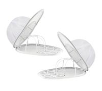 Hat Washer Cage, Ball Cap Cleaning Mesh Bag, 12.09x8.27x4.33 Inches Structured Laundry Frame, Sturdy Shape Protector for Washing Machine, Closet Storage, Men, Women, Kids, Athletes