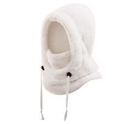 Hat With Face Masque,Plush Neck Warmer Windproof Gear | Comprehensive Bicycle Warm Hats,for Women Men Cold Weather Outdoor Skiing Snowboarding Cycling Hiking Commuting Motorcycle Traveling Work Indoor