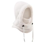 Hat With Face Masque - Plush Windproof Neck Warmer Cycling - Winter Skiing Masques,for Women Mesn Cold Weather Outdoor Skiing Snowboarding Cycling Hiking Commuting Motorcycle Traveling Work Indoor