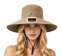 Hat with Fan - Rechargeable Wide Brim Breathable Visor cap