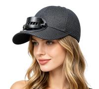 Hat with Fan - Solar Powered 3-Speed, Cooling cap for Beach