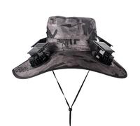 Hat with Fan - Solar Powered 4 Head Cooling Sun cap | Wide Brim UV Protection Fisherman Hat | Cooling cap for Women Men Fishing Hiking Beach Golf Travel
