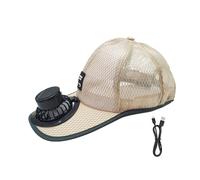 Hat With Fans Power - USB Rechargeable Wide Brim, Powered Built-in Panel That Harnesses Sunligh Sunlight To Provide Uninterrupted Cooling, Ensuring Longfor Beach Sports Hiking Outdoor